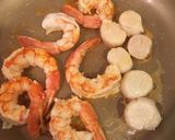 海老と帆立と温野菜のグリル風作り方4写真