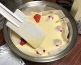 イチゴ ベイクドチーズケーキ QC 簡単作り方2写真
