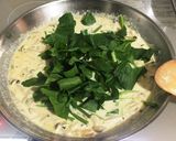 豆乳で作るベーコンのバジルクリームパスタ作り方5写真