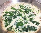 豆乳で作るベーコンのバジルクリームパスタ作り方6写真