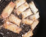 ワンタン、餃子の皮でソーセージチーズ巻き作り方10写真
