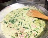豆乳で作るベーコンのバジルクリームパスタ作り方7写真