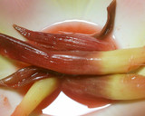 茎みょうがの梅肉漬け作り方5写真