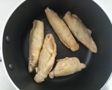 冷凍鶏かわぎょうざのごま油焼き作り方2写真
