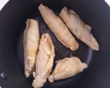 冷凍鶏かわぎょうざのごま油焼き作り方3写真