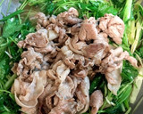 簡単メイン☆豚こまと三つ葉のさっぱり炒め作り方6写真