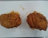 冷凍骨なしフライドチキンでワッフルチキン作り方7写真