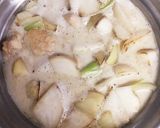 鶏肉とかぶのほっこり味噌ミルク煮作り方6写真