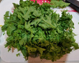 簡単！わさび菜とかまぼこのゴマ和え作り方1写真