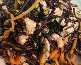 ひじきと豆腐の炒め煮作り方4写真