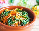 定番化したい★ルッコラと人参の胡麻和え作り方4写真
