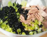 簡単サッパリ♡厚揚げとツナの麺つゆサラダ作り方2写真
