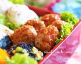 お弁当★ミニ胡麻バーグと手作りデミソース作り方6写真