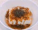 ダイエット朝食！豆腐のもずく酢がけ作り方1写真