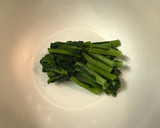 簡単！菜の花と鯖の味噌煮の和え物作り方1写真