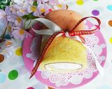 お祝いに❤紅白ロールケーキ♪♪作り方16写真