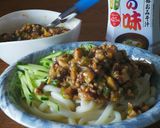 キノコたっぷりのジャージャー麺作り方5写真