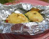 ピーマンのピラフ詰めチーズ焼き作り方10写真