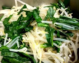 【作り置き】もやしとニラのツナ胡麻和え作り方1写真
