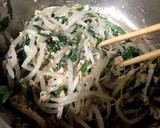 【作り置き】もやしとニラのツナ胡麻和え作り方2写真
