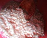 水菜と干し桜えびの胡麻豆腐和え作り方1写真