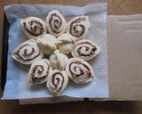 餡胡桃のお花ちぎりパン♪(７)作り方20写真