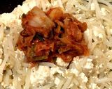 もやしと豆腐とキムチの卵とじ作り方7写真