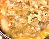 もやしと豆腐とキムチの卵とじ作り方11写真