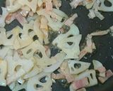 簡単！やみつきベーコンとれんこんきんぴら作り方2写真
