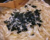 挽き肉もやしワカメスープ作り方5写真