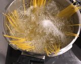 キノコとパセリのアンチョビクリームパスタ作り方8写真