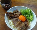 牛すきぶっかけうどん作り方4写真