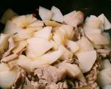 オイル無し　豚肉と大根の炒め煮作り方3写真