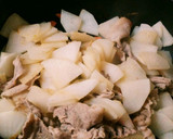 オイル無し　豚肉と大根の炒め煮作り方3写真