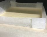 木枠で作るカステラ。新聞紙型でも。作り方8写真