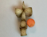 寿司型・模様巻き(ごぼうでけん玉)作り方2写真