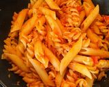ツナとトマトのショートパスタ☆作り方4写真