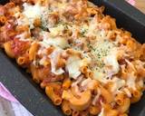 簡単リメイク★トマトマカロニグラタン作り方4写真