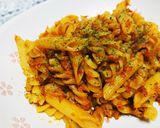 ツナとトマトのショートパスタ☆作り方5写真