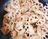れんこんとゴボウの簡単！ピリ辛きんぴら作り方3写真