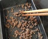 ご飯が止まらない！挽き肉卵の2色そぼろ丼作り方5写真