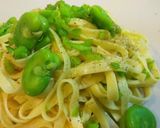 簡単　ソースなし　そら豆の春パスタ作り方12写真