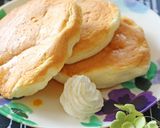 卵白消費♪天使のふわふわ食感❤パンケーキ作り方9写真