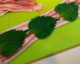 豚バラとシソのミルフィーユ和風ステーキ作り方3写真