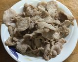 雑な男料理：アオリイカの焼きそば！！作り方4写真
