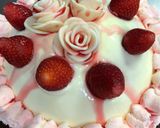 妻の誕生日ケーキ 2018作り方46写真