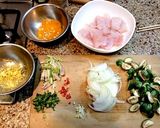 カンボジア料理 フィッシュ アモック作り方3写真