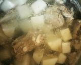 圧力鍋で♡豚軟骨と大根のスタミナ煮込み♪作り方3写真