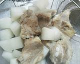 圧力鍋で♡豚軟骨と大根のスタミナ煮込み♪作り方4写真