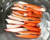 山ウドとカニカマの辛子酢味噌和え＊簡単作り方2写真